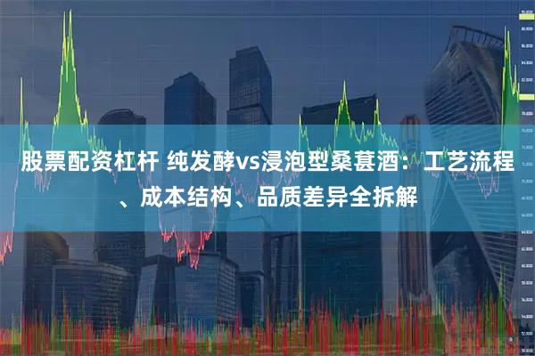 股票配资杠杆 纯发酵vs浸泡型桑葚酒：工艺流程、成本结构、品质差异全拆解